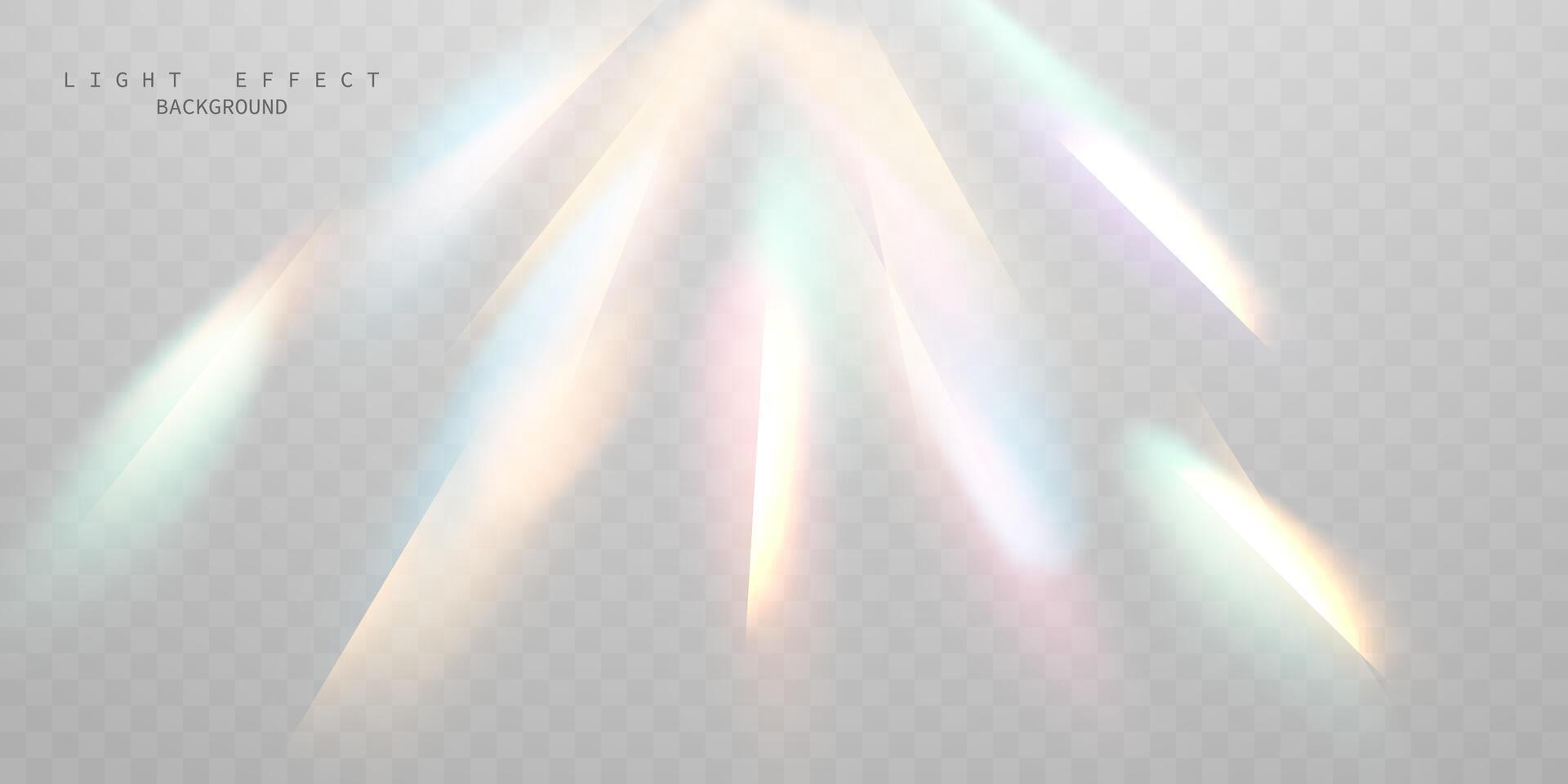 Beautiful abstract light effect design vector illustration