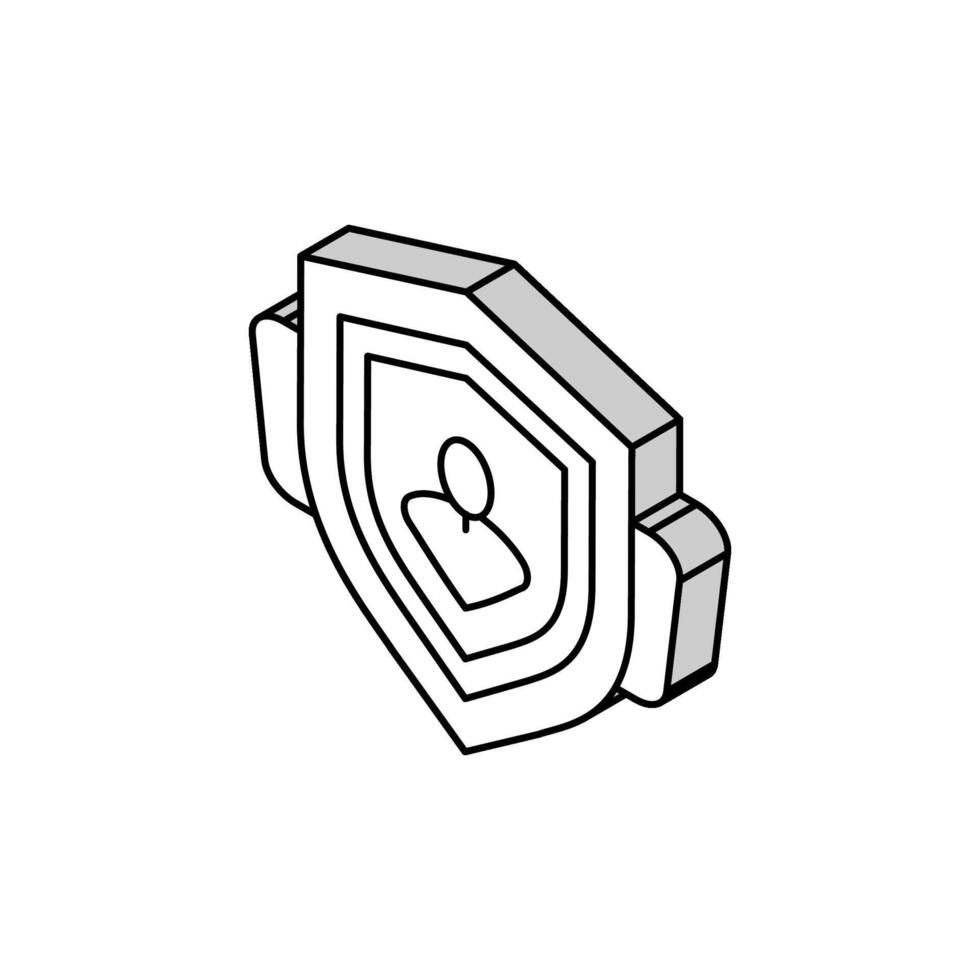 game reward of successful achievement isometric icon vector illustration