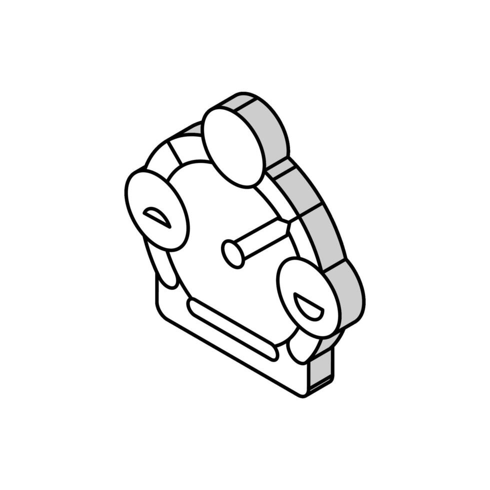 satisfaction quality isometric icon vector illustration