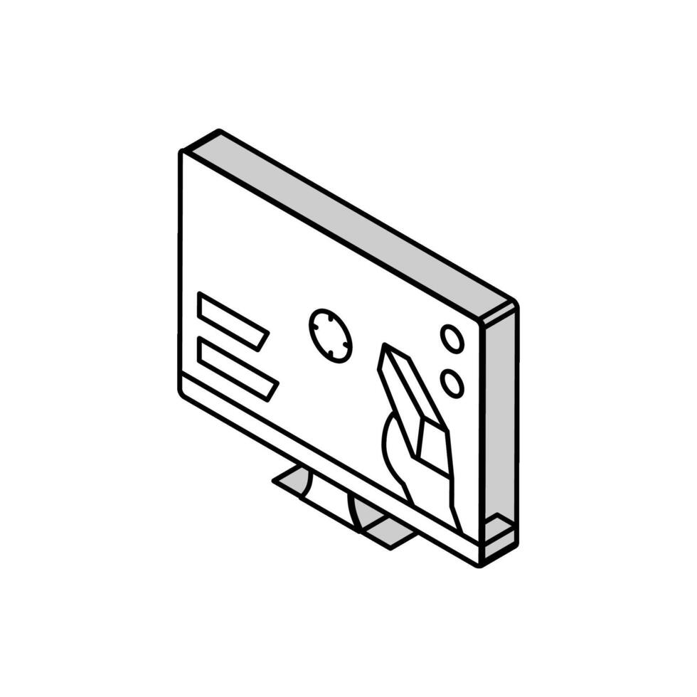 tirador vídeo juego isométrica icono vector ilustración