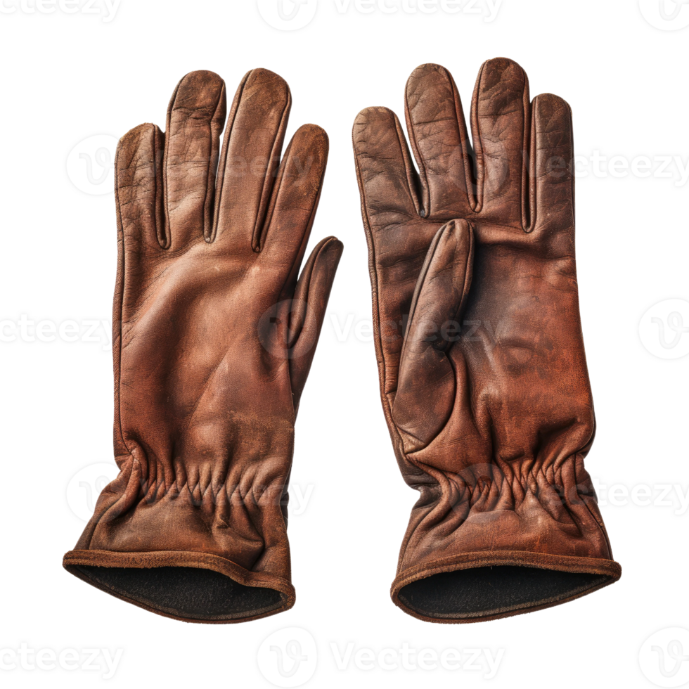 AI generated Elegant Glove, on transparent background. png