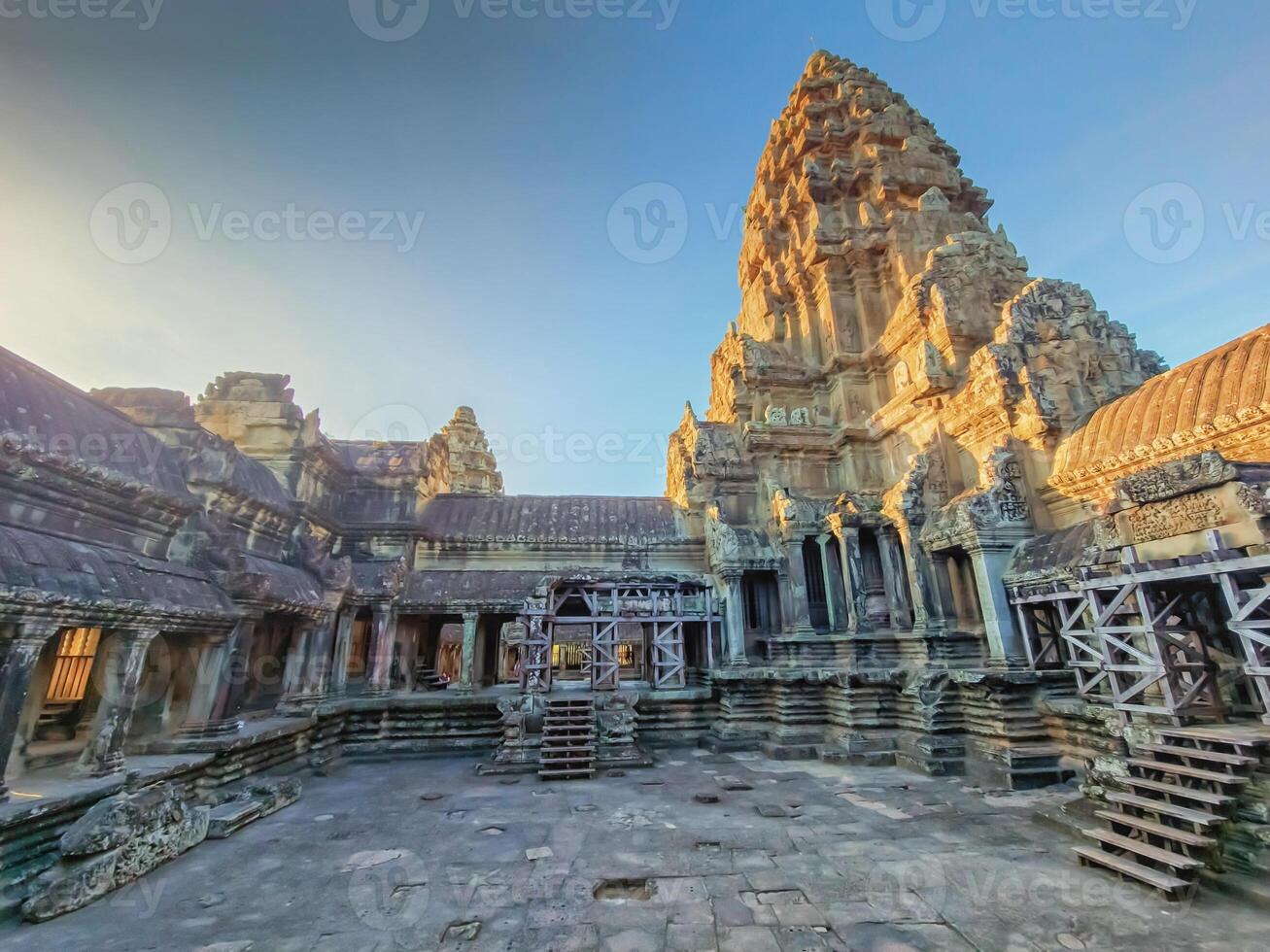 angkor wat templo, la unesco mundo herencia, siem recoger, Camboya foto