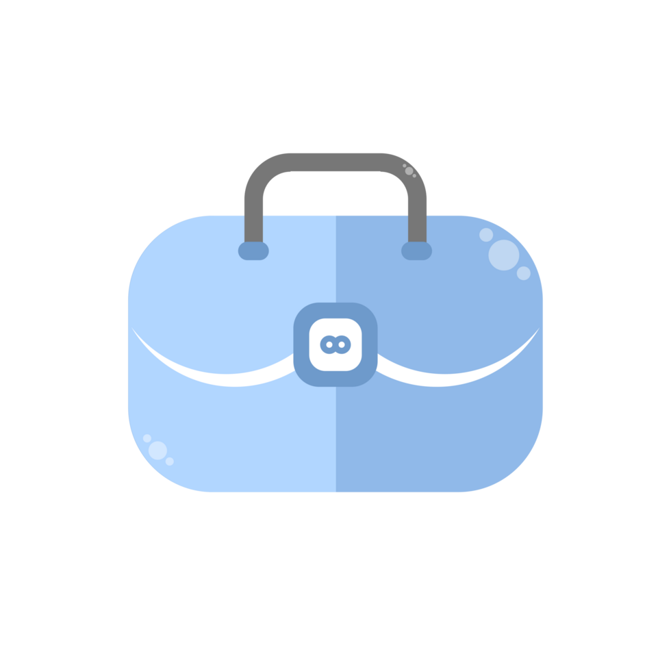 bag briefcase icon  illustration, business studying concept png