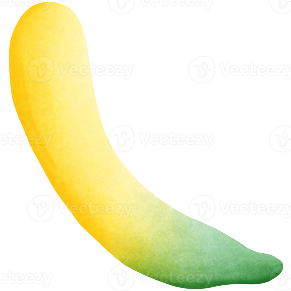 Banana fruit isolated on transparent background png