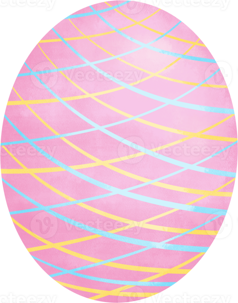 easter egg colorfull draw paint happy festival design png