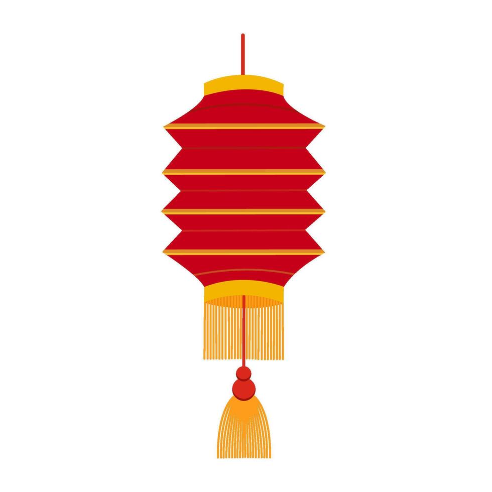 Decorative Chinese Lantern Clipart vector