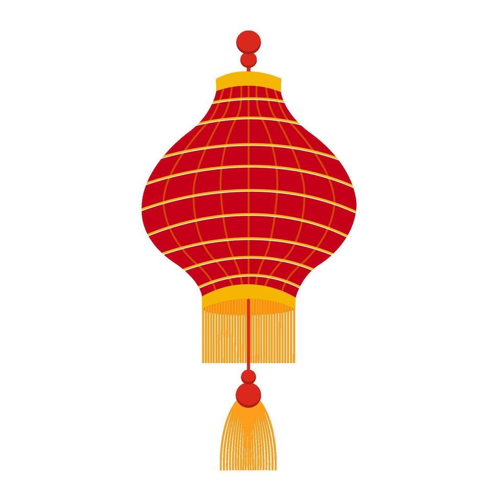 Festive Chinese Lantern Clipart vector