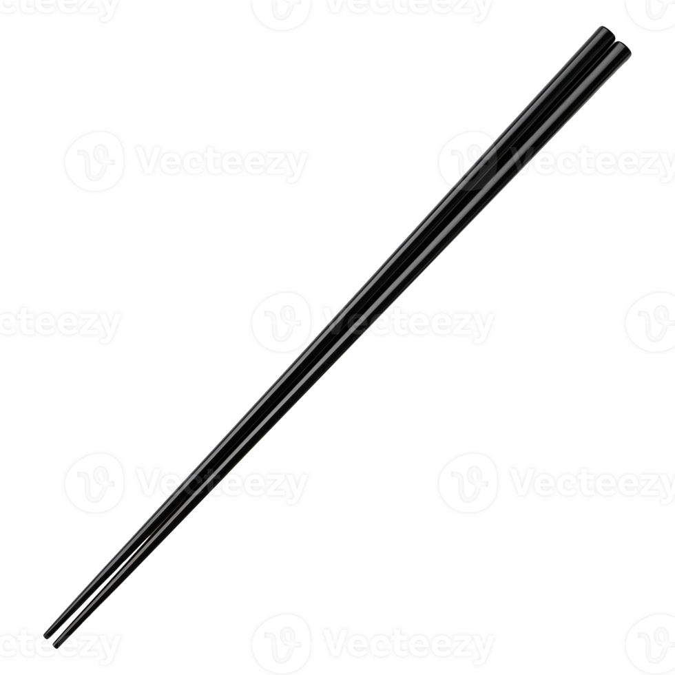 AI generated Chopsticks isolated on transparent background png