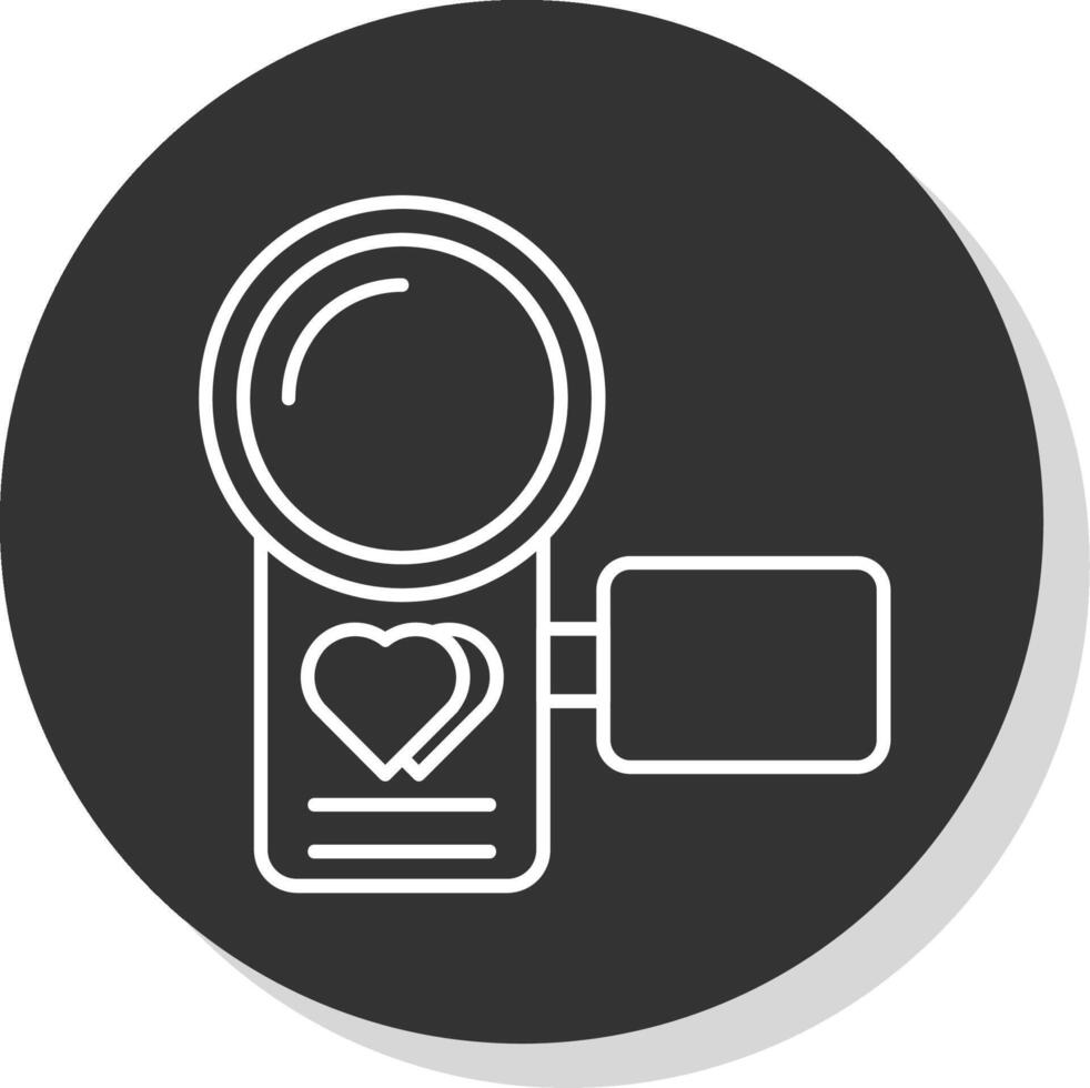 Video Camera Line Grey Icon 39326615 Vector Art at Vecteezy