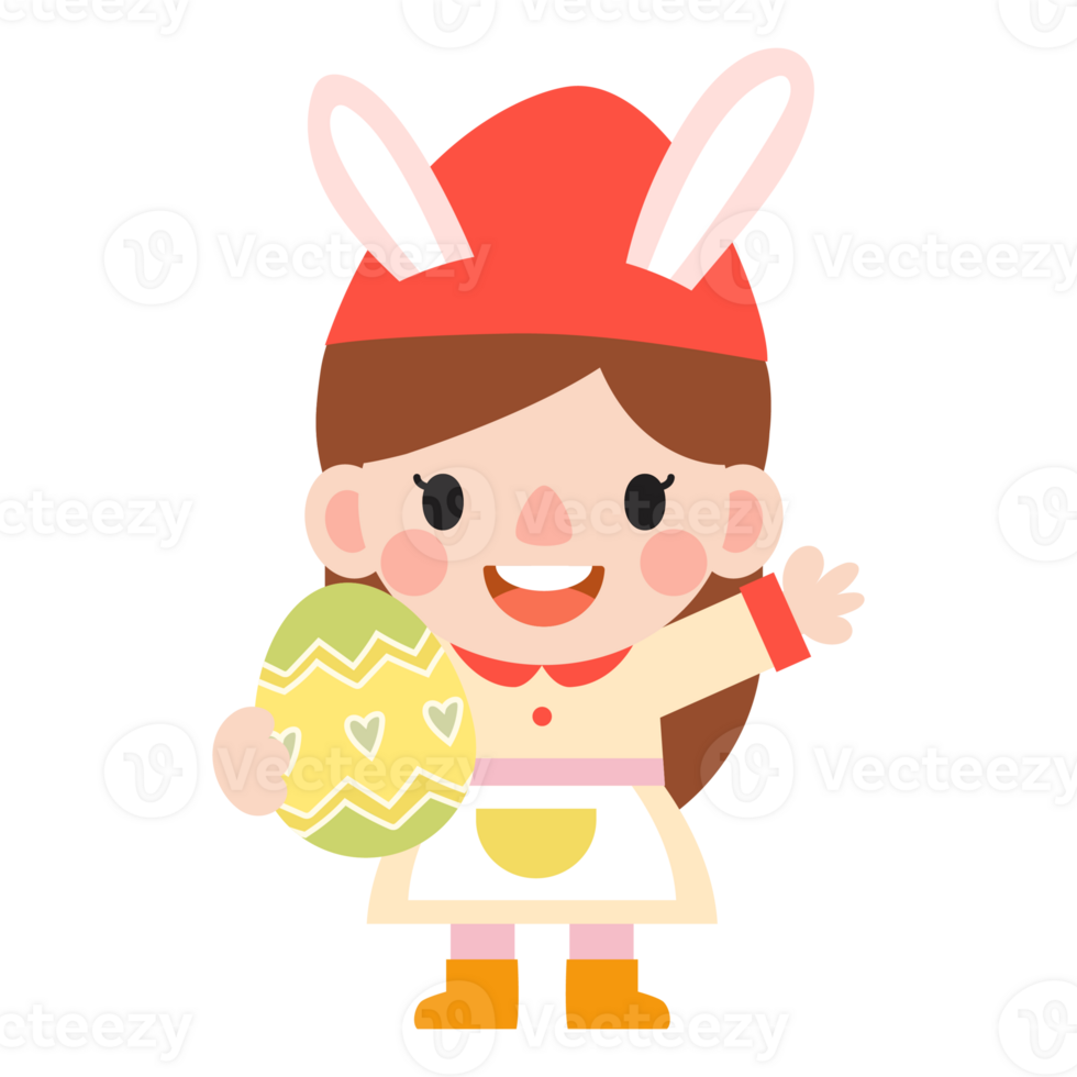 Happy Easter gnomes with bunny rabbit ears, Cute gnomes wearing bunny ears, Easter and spring png