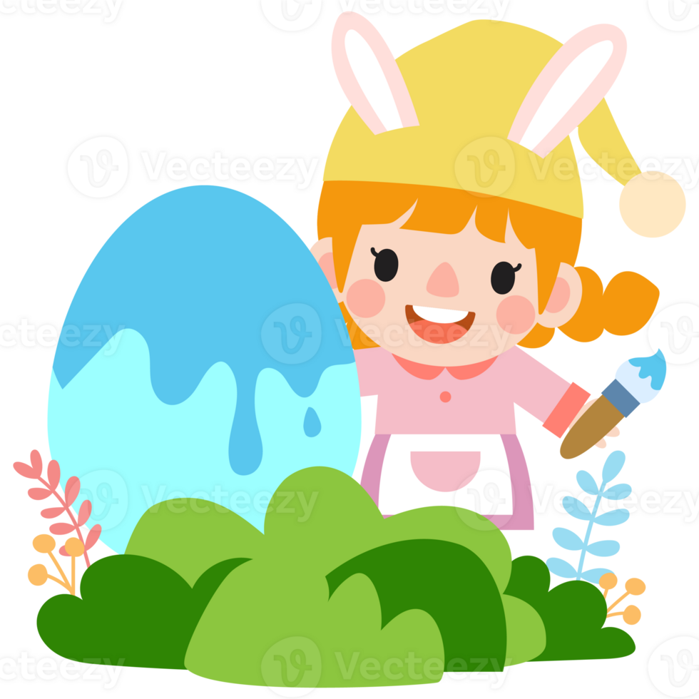 Happy Easter gnomes with bunny rabbit ears, Cute gnomes wearing bunny ears, Easter and spring png