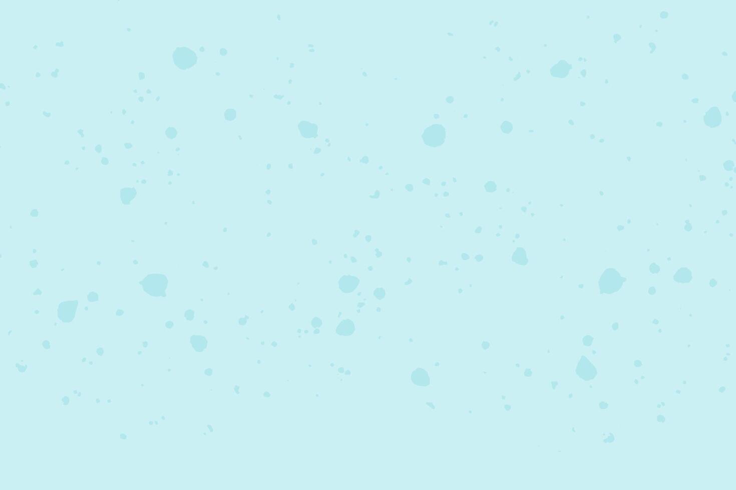 Blue background, blotchy paint texture, paint splatter. Vector illustration