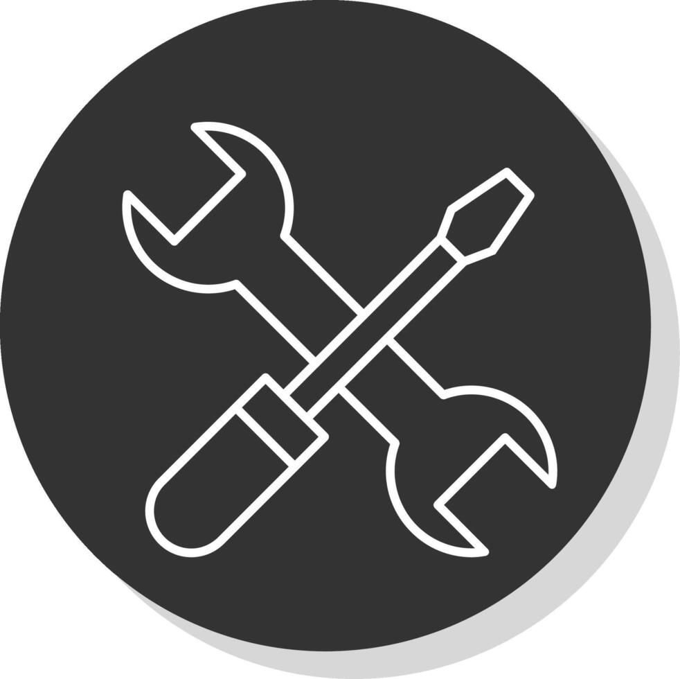 Improvement Line Grey  Icon vector