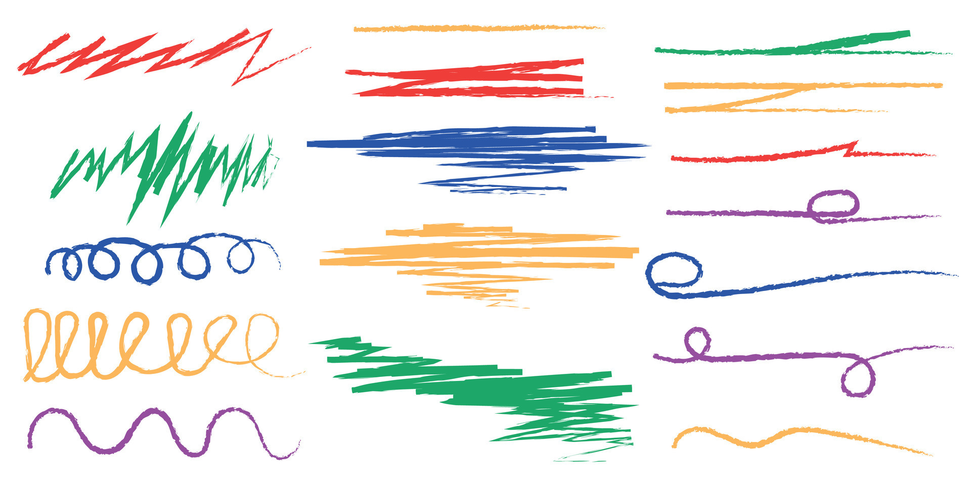 Elements for notetaking, highlighting, and underlining in Hand drawn