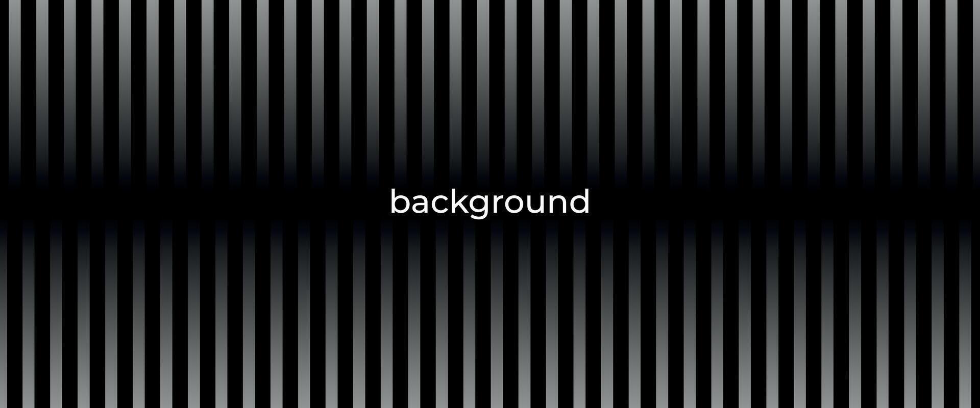 Abstract black background with light stripes vector