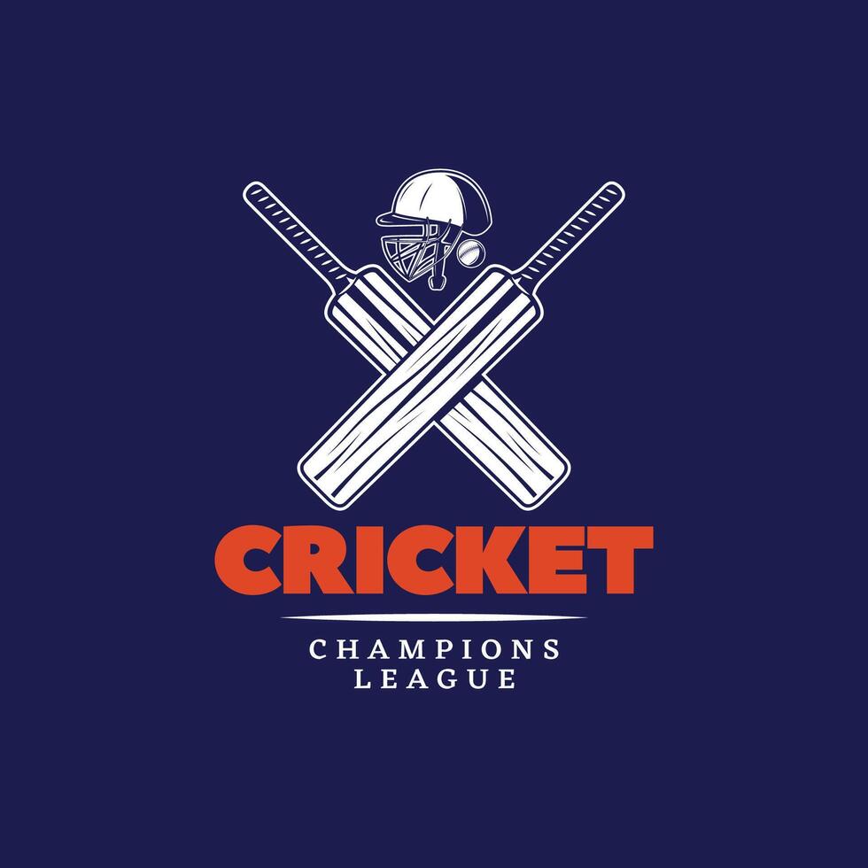 Championship cricket league 2024 vector