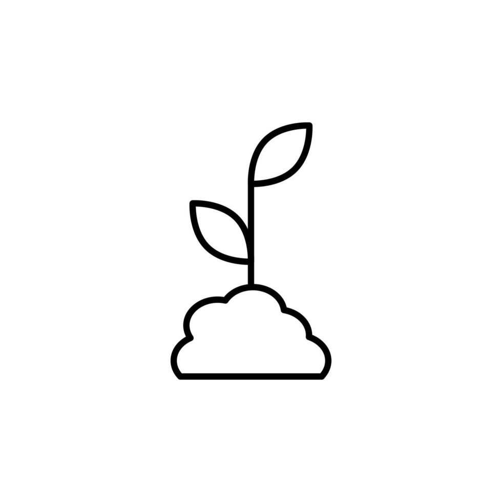 Plant For Apps, Sites, Design vector