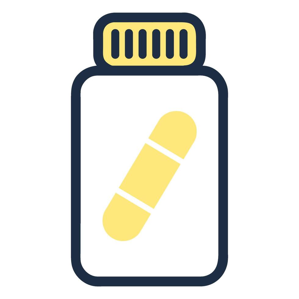 capsule icon in trendy flat style, vector icon