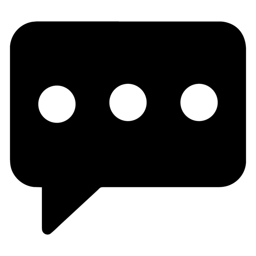 message icon in trendy flat style, vector icon