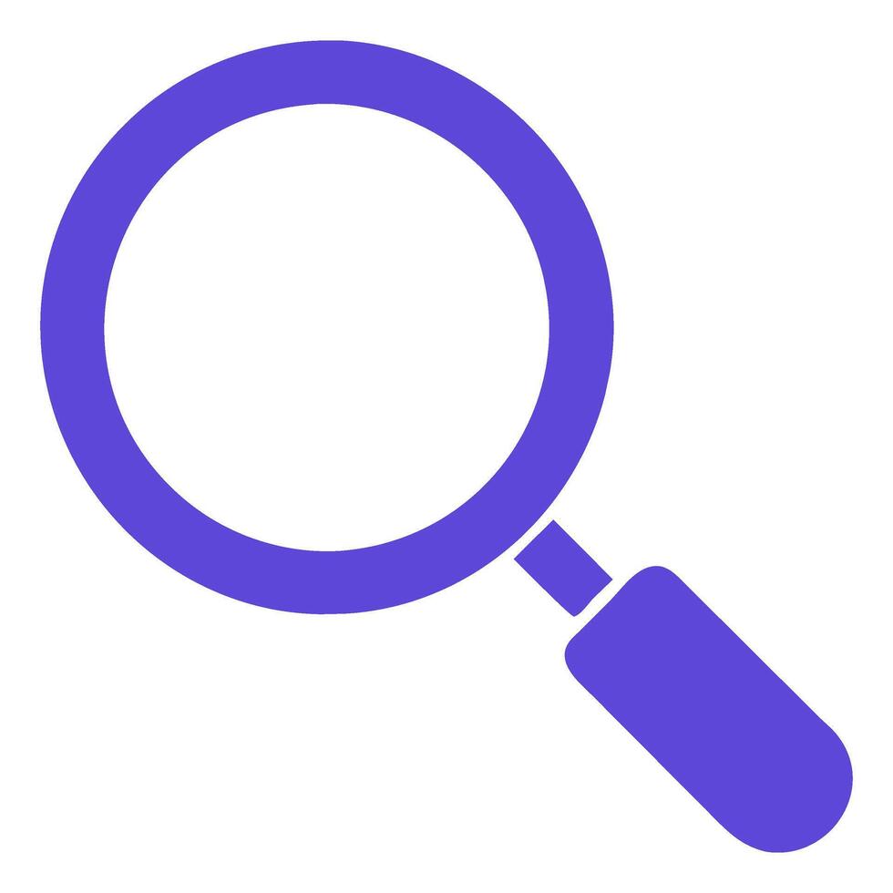 search icon in trendy flat style, vector icon