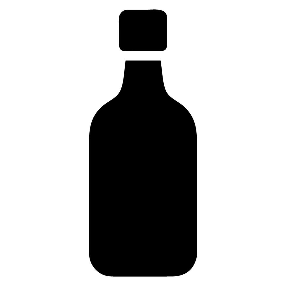 bottle icon in trendy flat style, vector icon