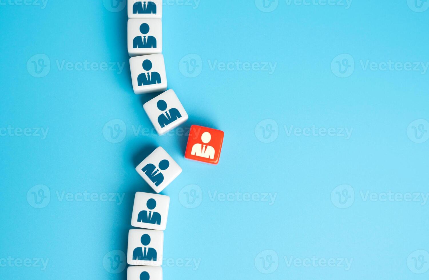 Fire the employee. End of an employment relationship by issues, policy violations, or organizational restructuring. Realm of workplace dynamics photo