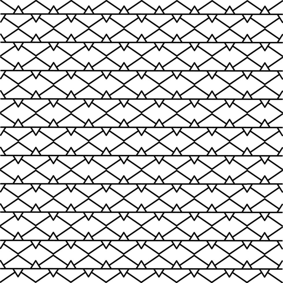 monocromo zigzag línea modelo fondo, mínimo negro y blanco geométrico patrón, vector ilustración.
