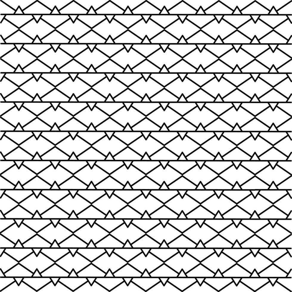 Monochrome zigzag line pattern background, minimal black and white geometric pattern, vector illustration.