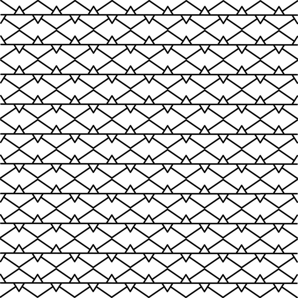 Monochrome zigzag line pattern background, minimal black and white geometric pattern, vector illustration.