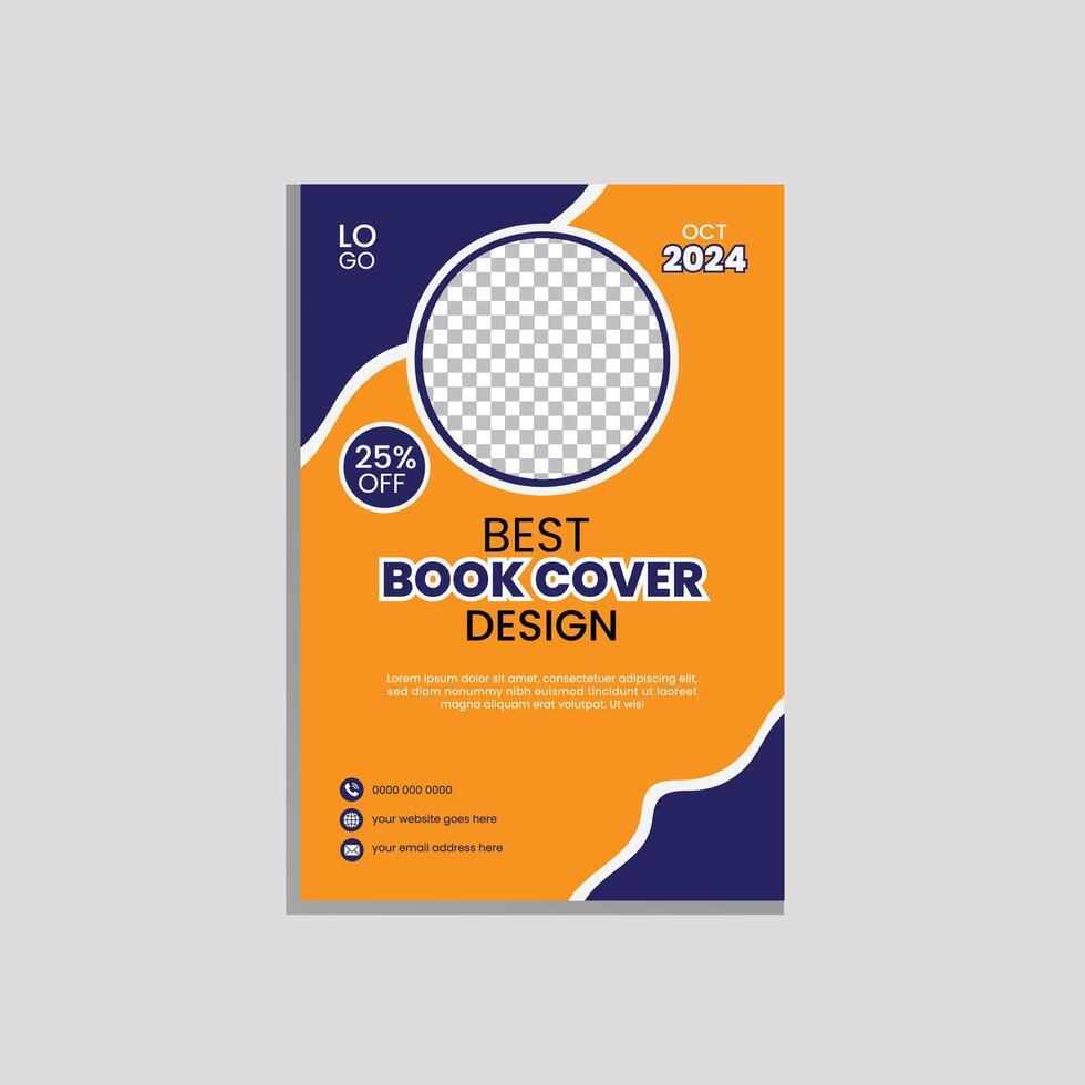 Book Cover Template vector