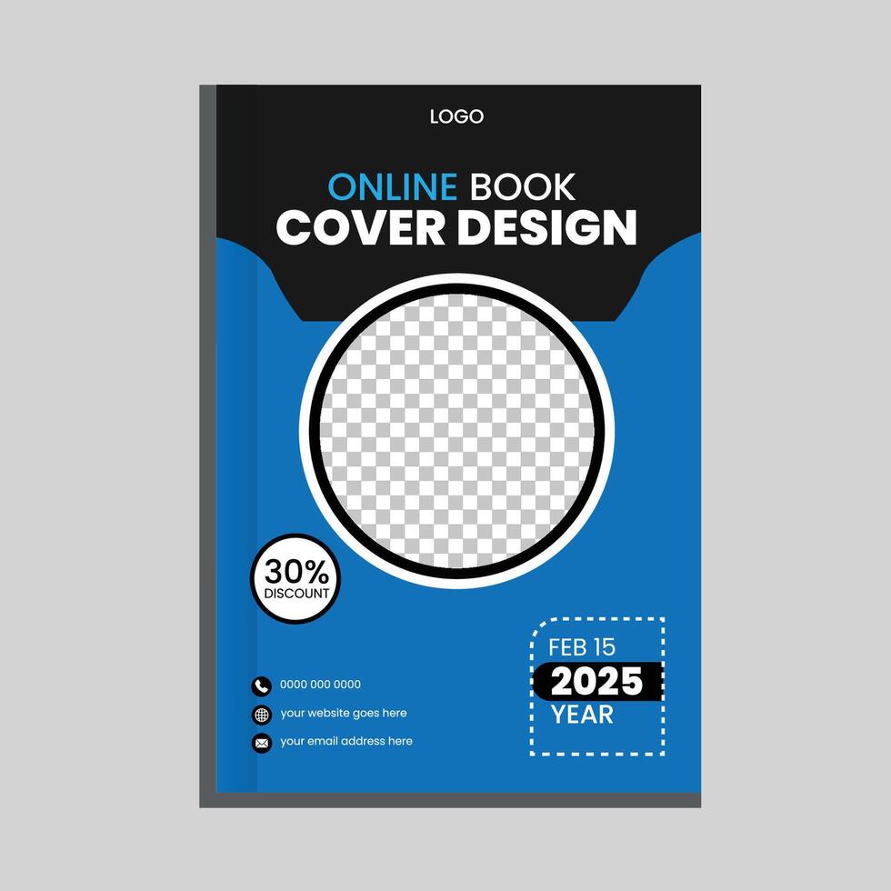 Book Cover Template 39336487 Vector Art at Vecteezy