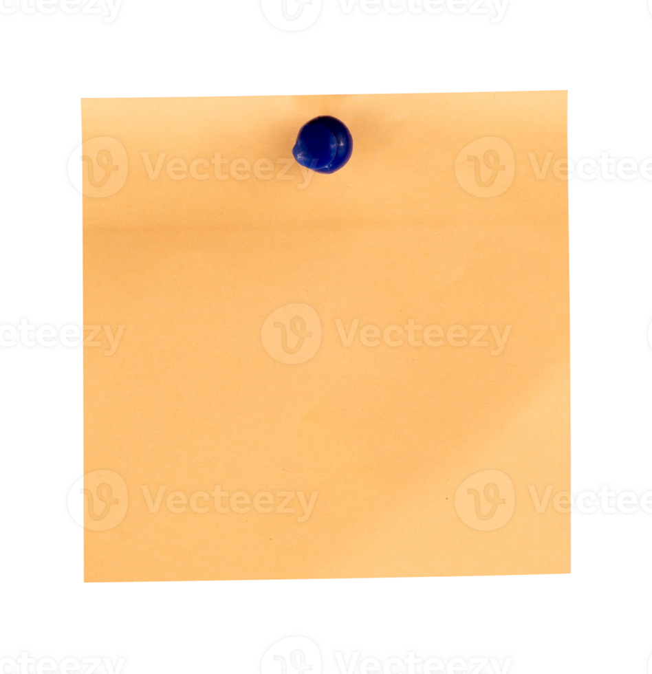 clean note paper with pin png