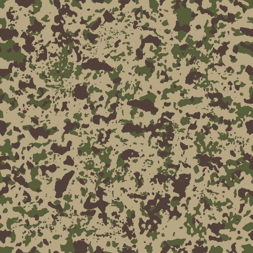 Camouflage pattern vector repeat print.