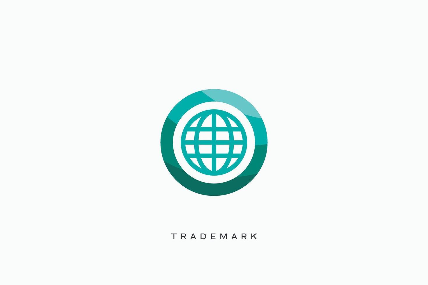 Global marketing trading networking vector logo