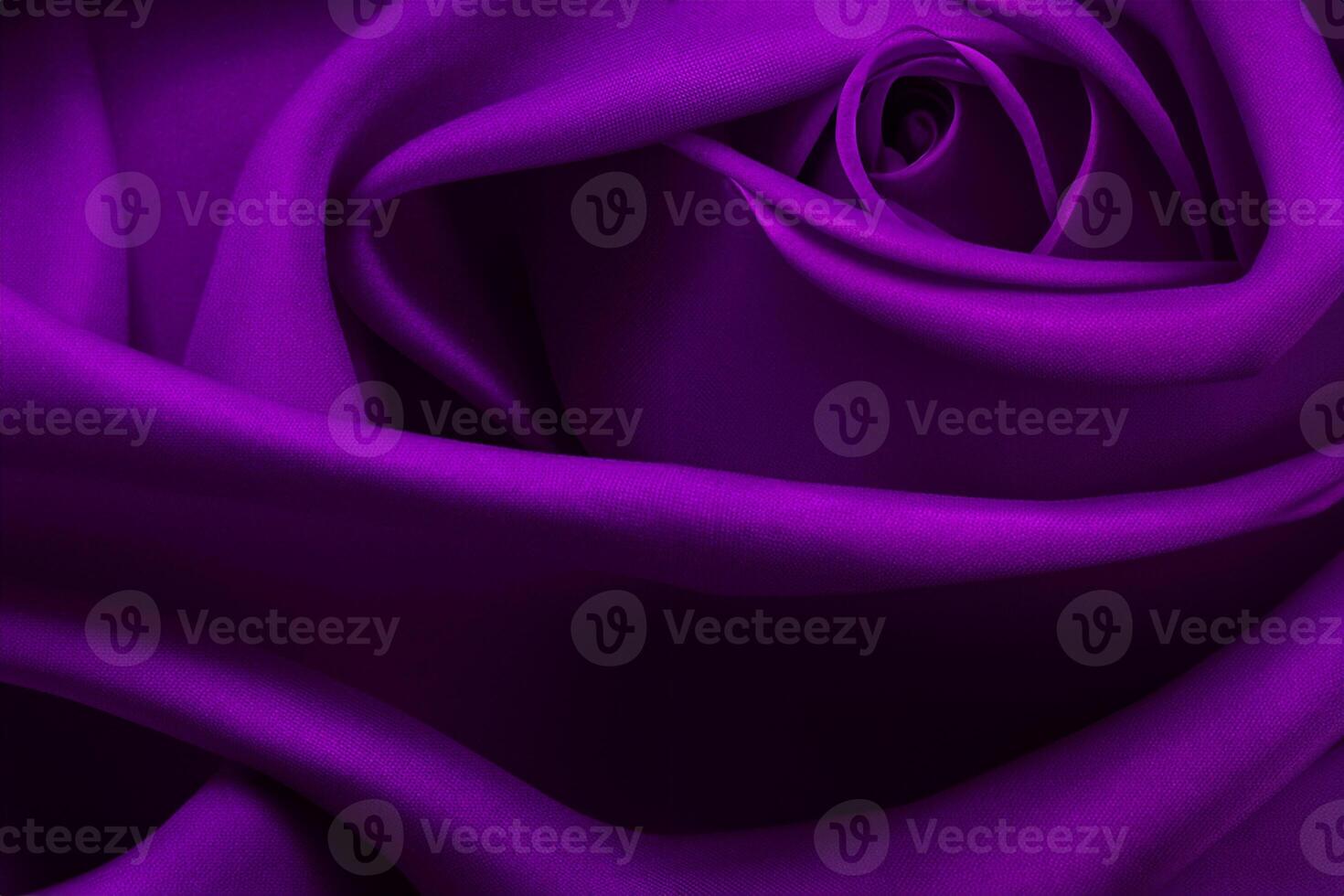 Purple fabric cloth texture for background and design art work, beautiful crumpled pattern of silk or linen. photo