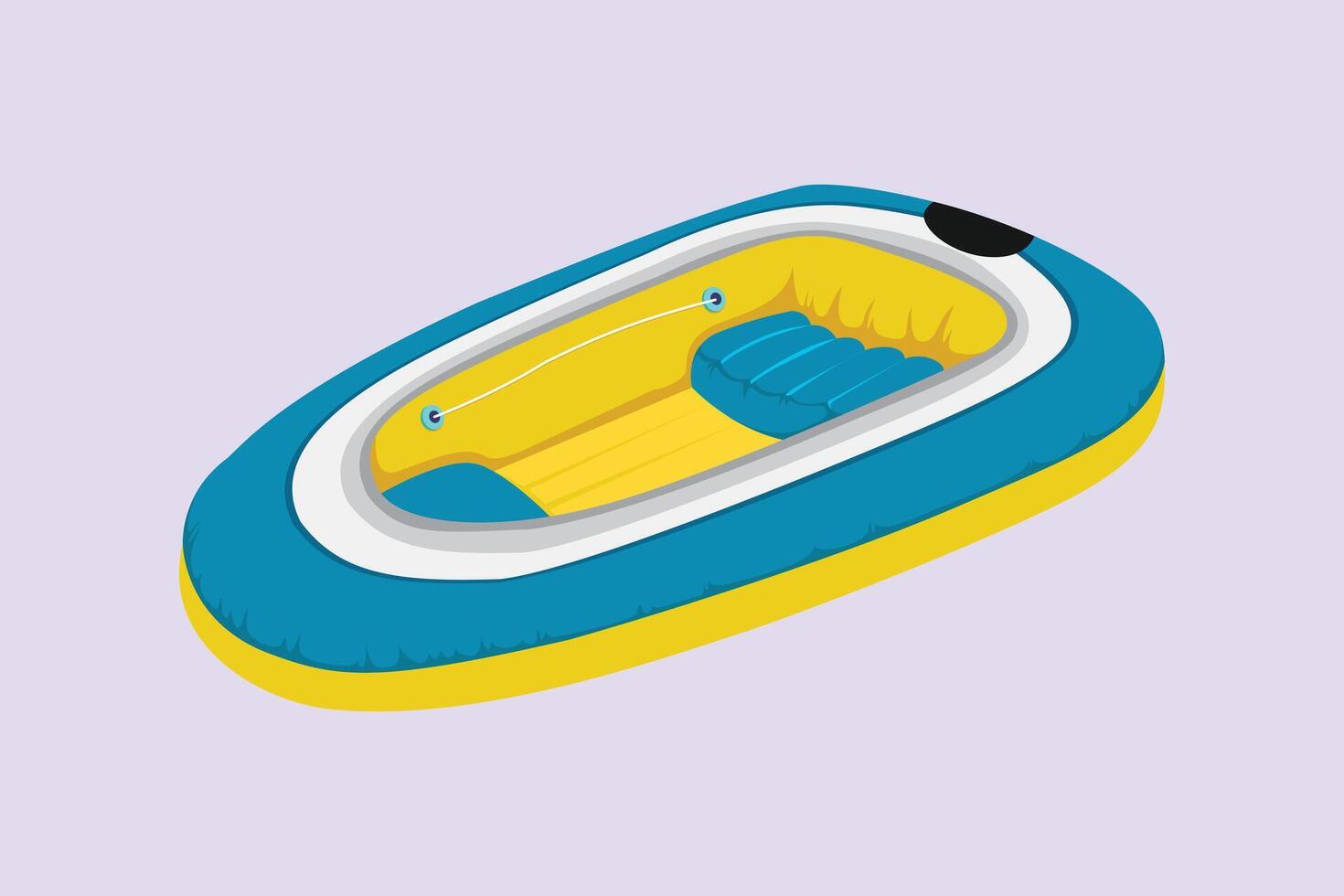 Sea transportation concept. Colored flat vector illustration isolated.