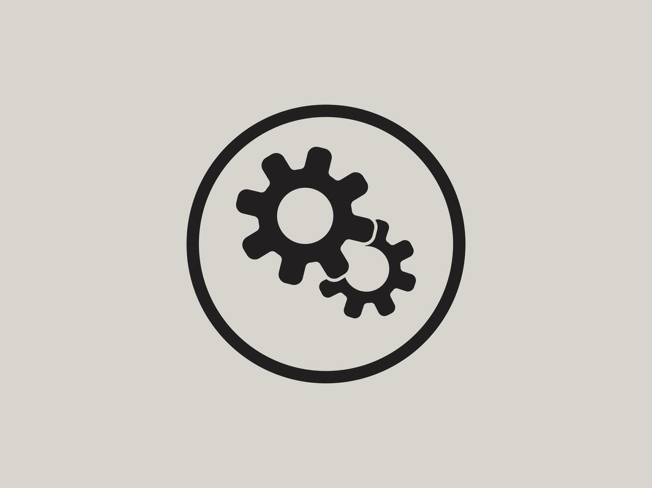 Setting icon. Collection of vector symbol on white background. Vector illustration.