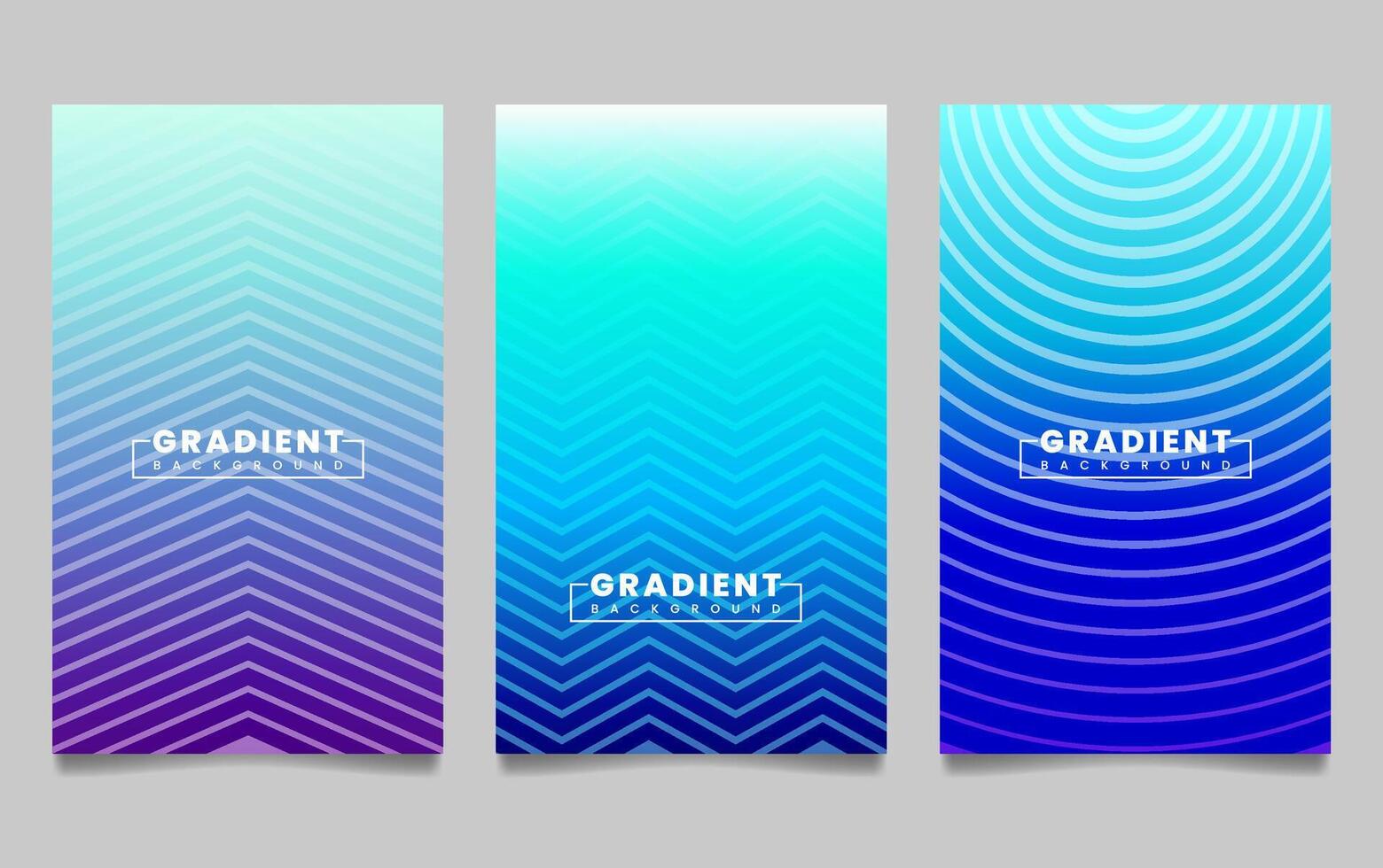 gradient backgrounds with line texture. For covers, wallpapers, branding, business cards, social media and other projects. vector