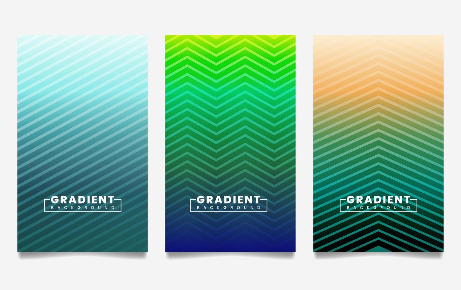 gradient backgrounds with line texture. For covers, wallpapers, branding, business cards, social media and other projects. vector