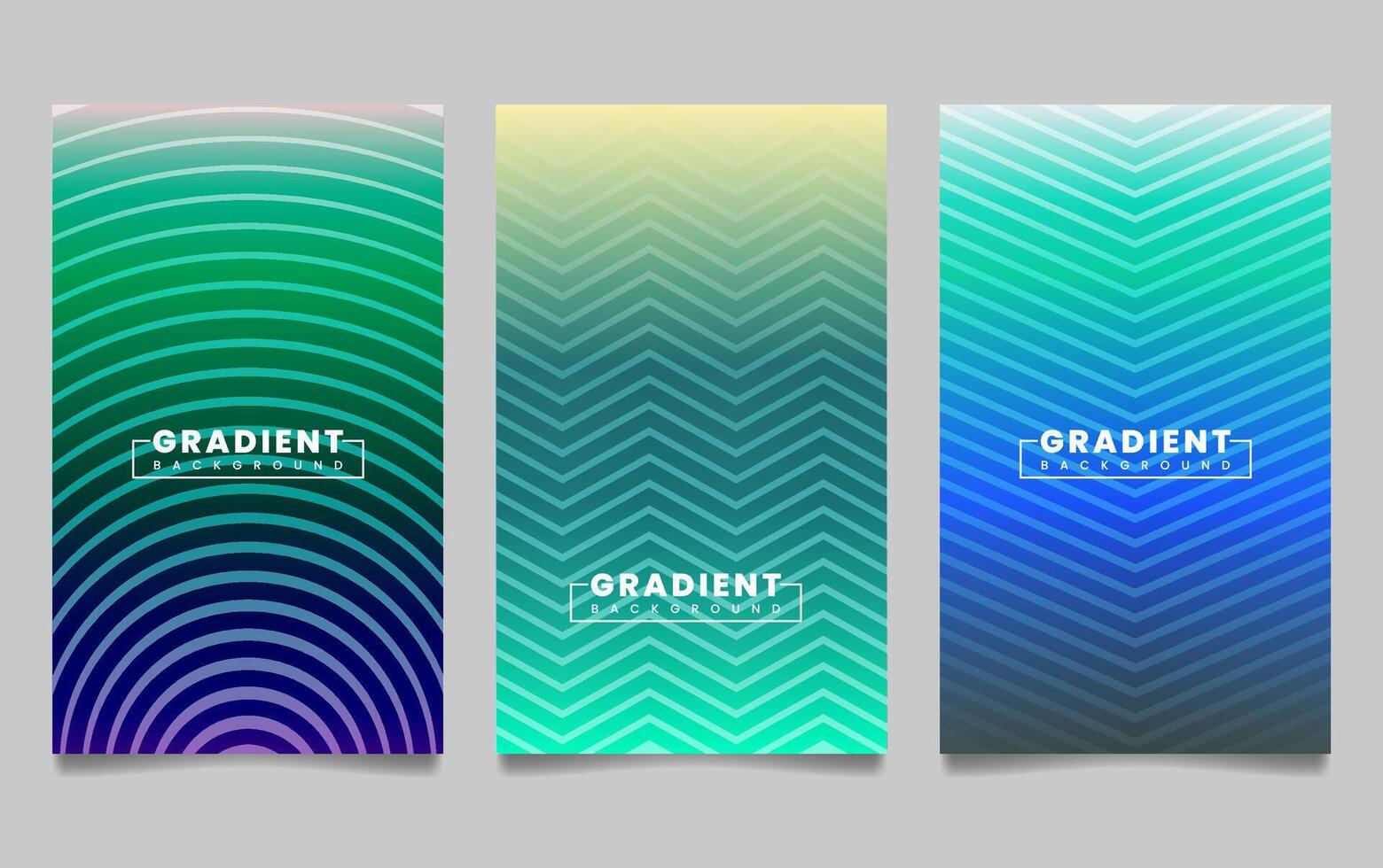 gradient backgrounds with line texture. For covers, wallpapers, branding, business cards, social media and other projects. vector