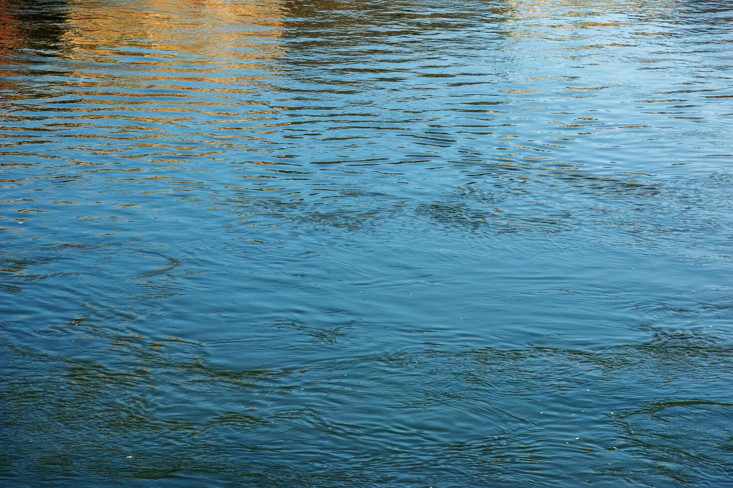 Background of the water surface of the Salzach river. Texture of water of a mountain river. photo