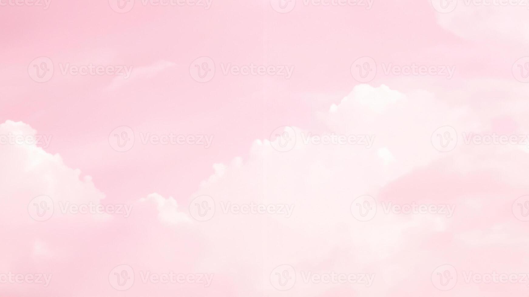 Abstract blurred beautiful soft cloud background with a pastel multicolored gradient with bokeh concept for wedding card design or presentation photo