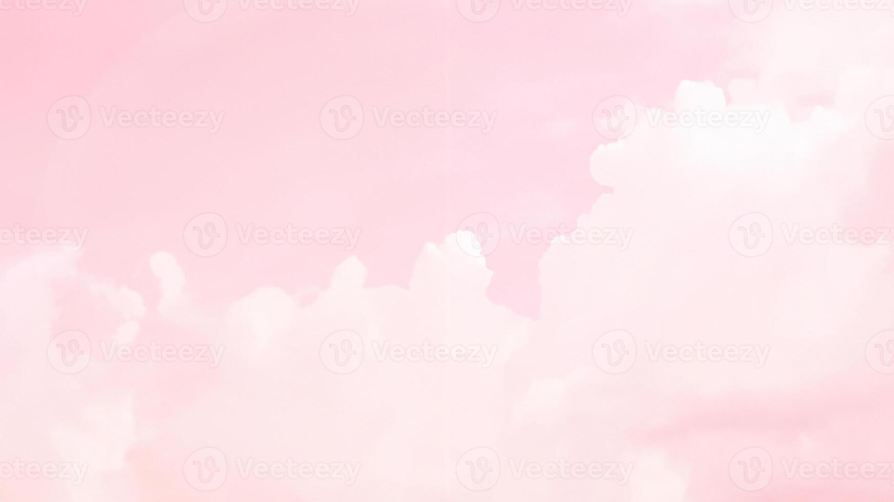 Abstract blurred beautiful soft cloud background with a pastel multicolored gradient with bokeh concept for wedding card design or presentation photo