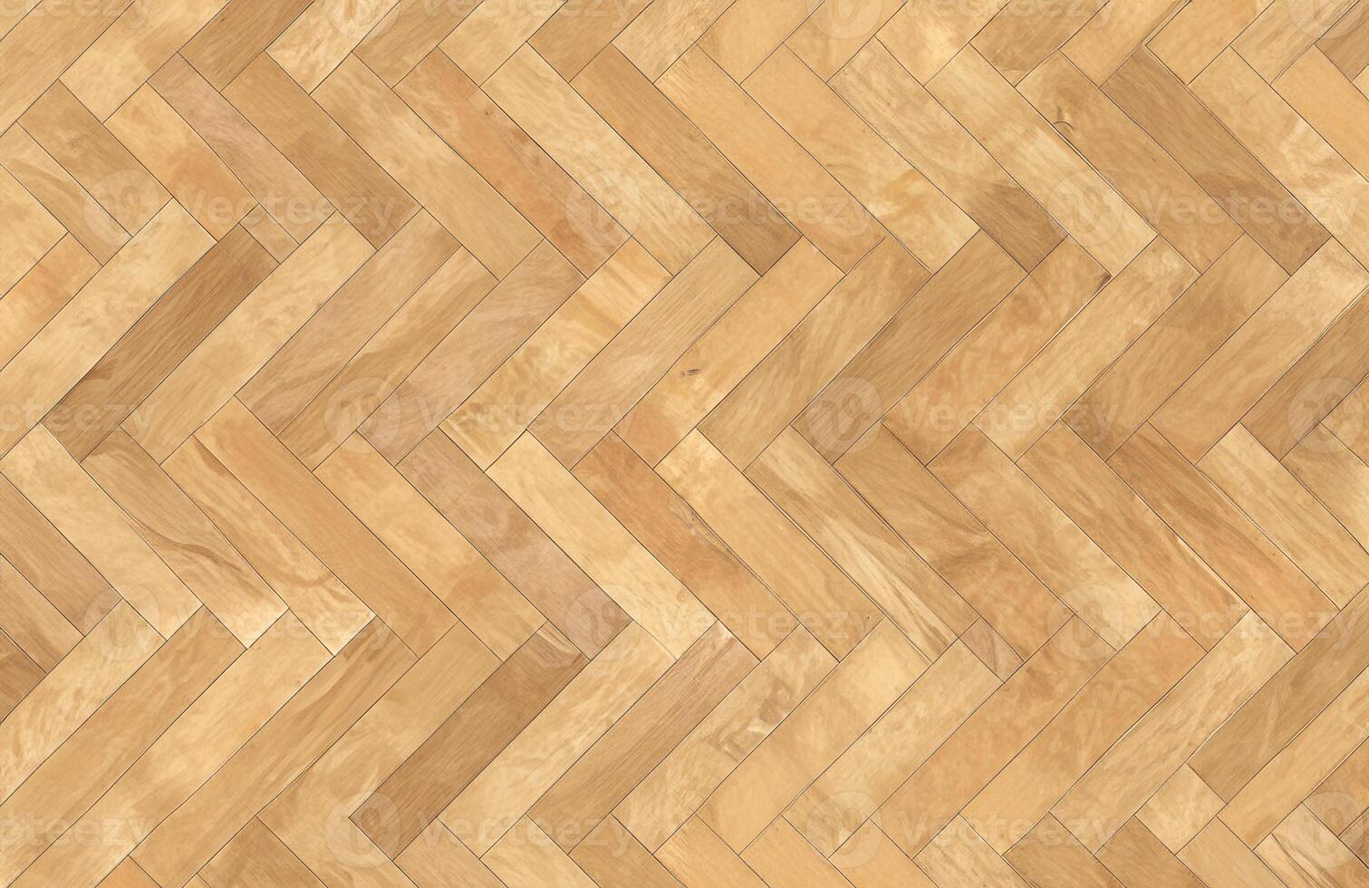 Herringbone wooden parquet - Texture and background top view photo