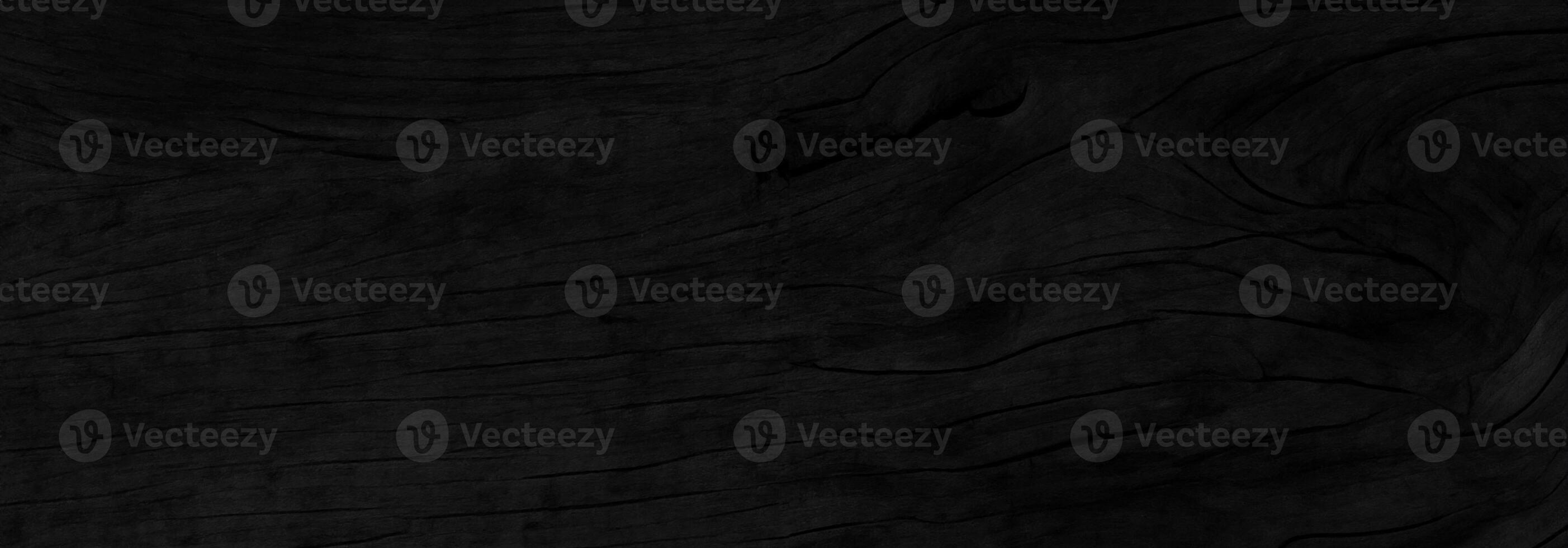 Wood black background. Dark Wooden surface, Top of table, Floor, wall or wallpaper blank for design photo