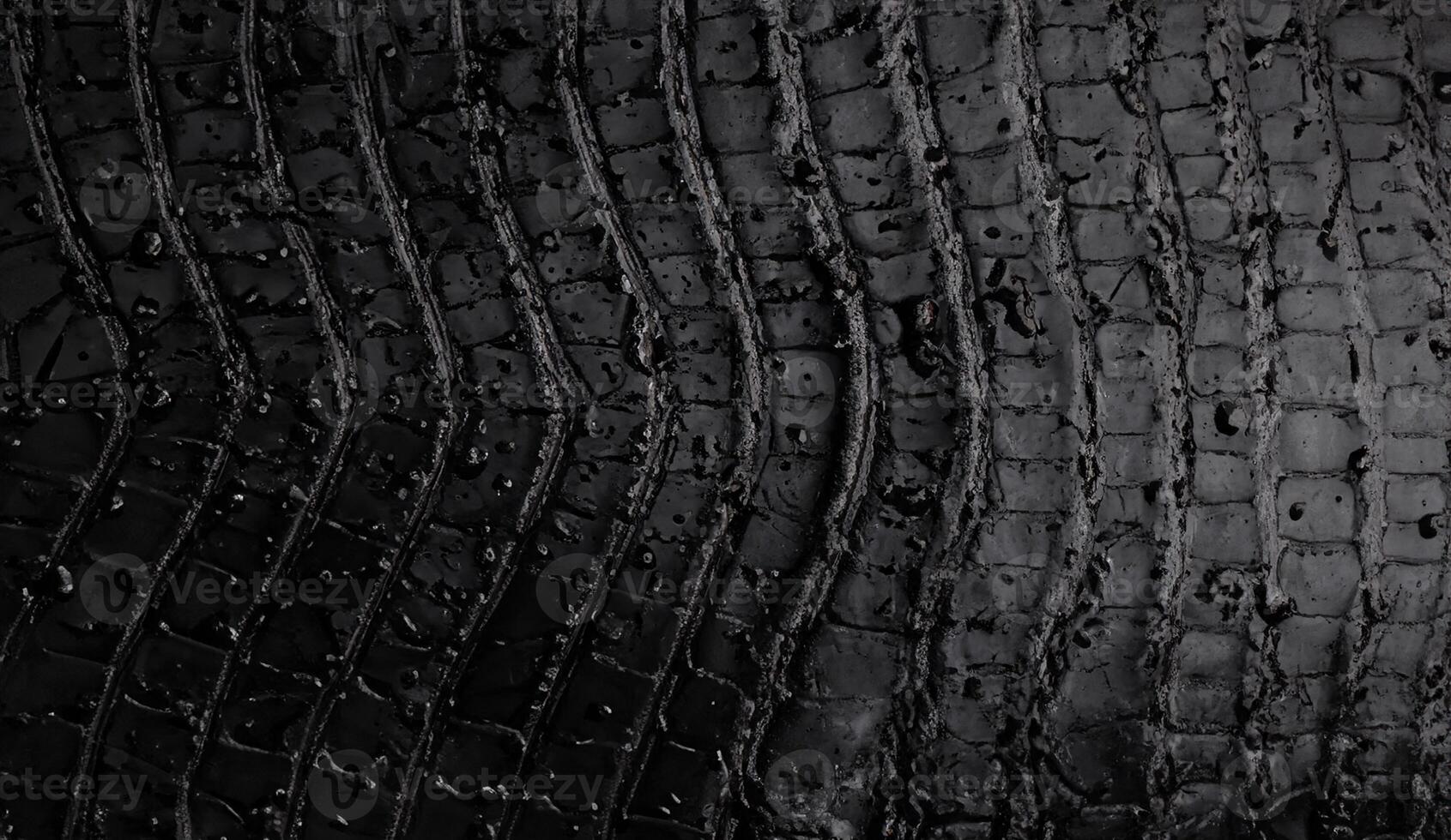 black crocodile texture with raindrops photo