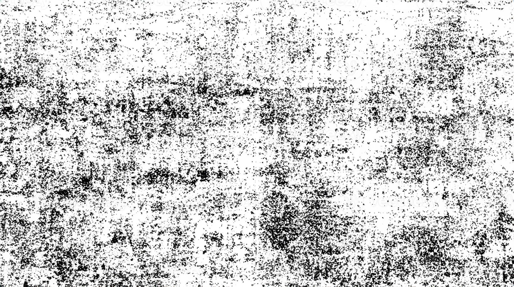 Rough black and white texture. Distressed overlay texture. Grunge background. Abstract textured effect. Illustration. Black isolated on white background. photo