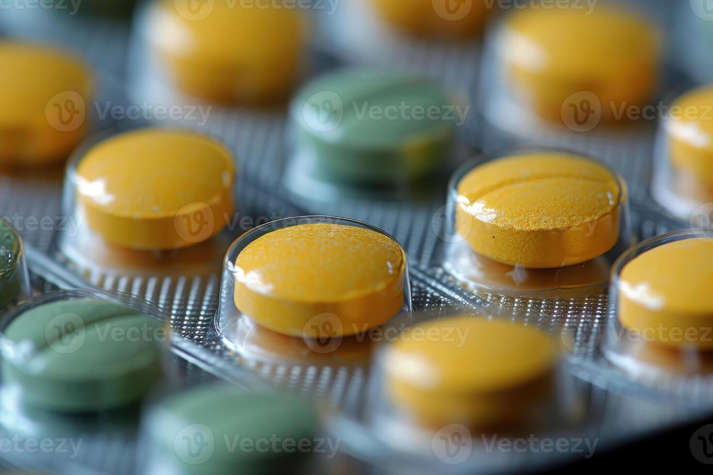 AI generated drugs or medicines design professional photography photo
