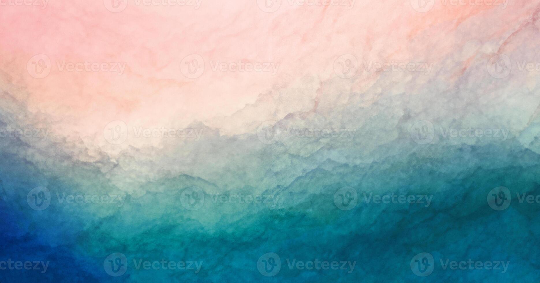 Abstract colorful watercolor paint blue green pink red background with liquid fluid texture for background, banner photo