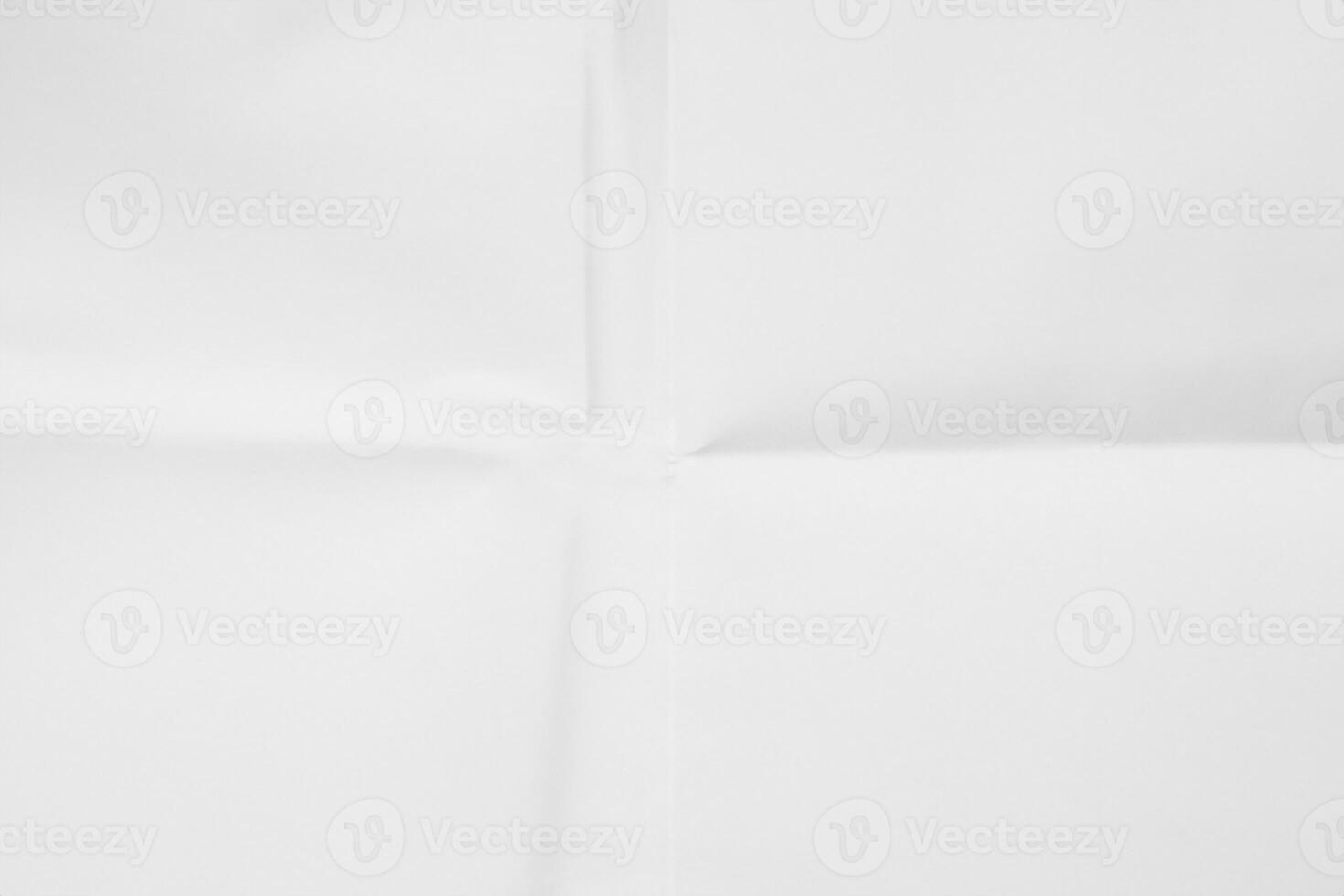 White sheet of paper folded texture photo